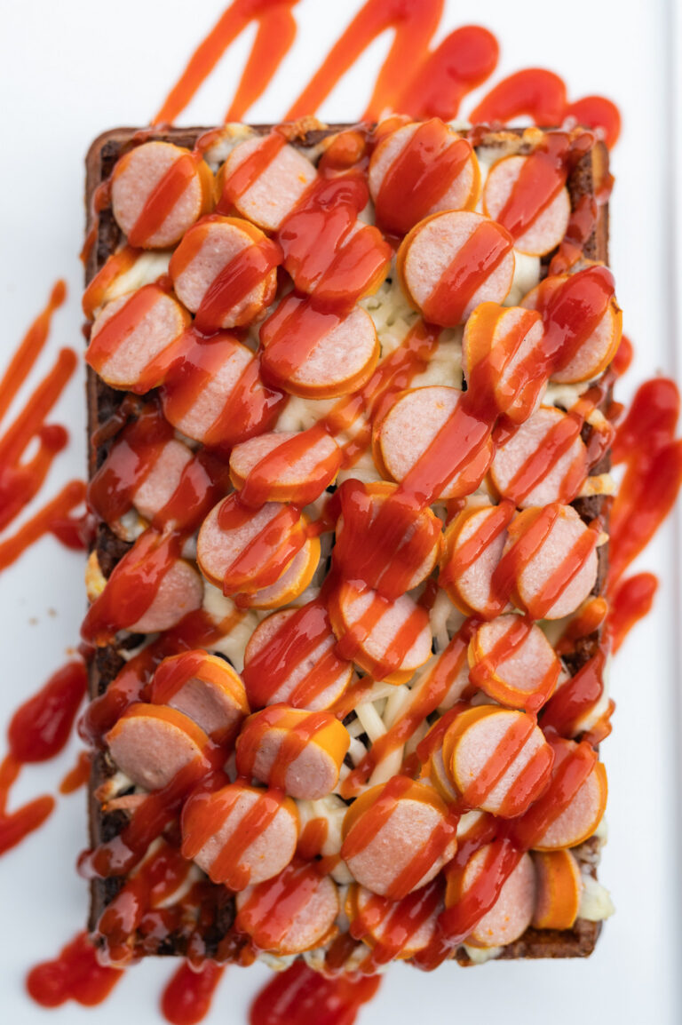 Gaufre Hot Dog